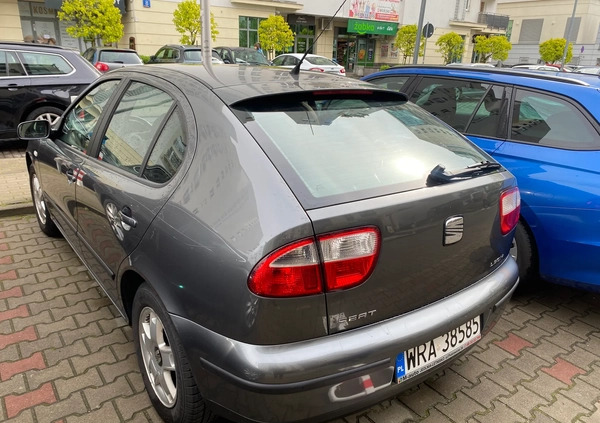 Seat Leon cena 6500 przebieg: 260000, rok produkcji 2002 z Warszawa małe 22